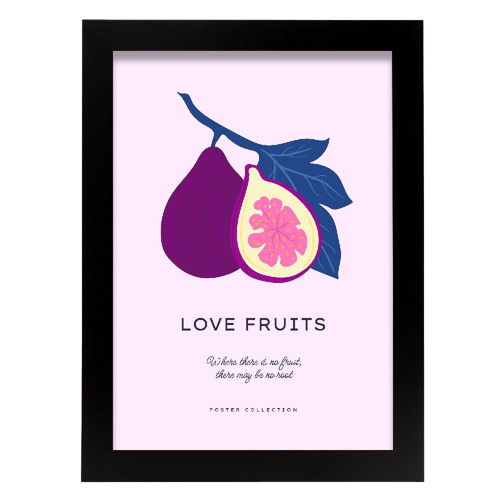 nacnic Lámina de Amor por las Higueras de Love Fruits