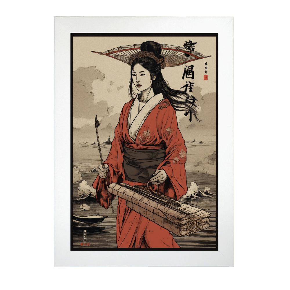 Nacnic Lámina De Arte Pirata Estilo Japonés Michaeld