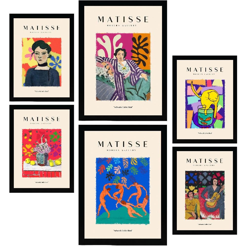 nacnic Lámina de Celebración Henri Matisse Arte Abstracto Fauvismo