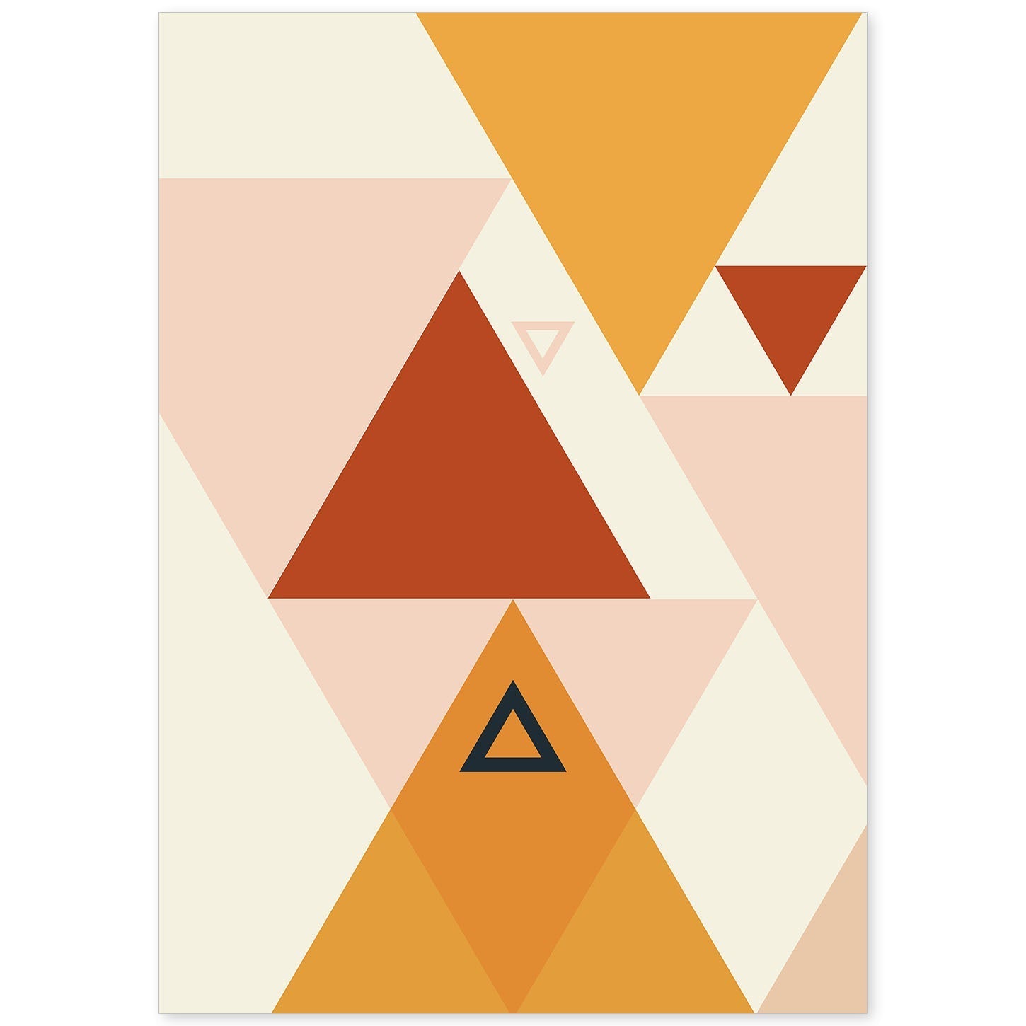 nacnic Lámina de Constructivismo Abstracto Colorido 4