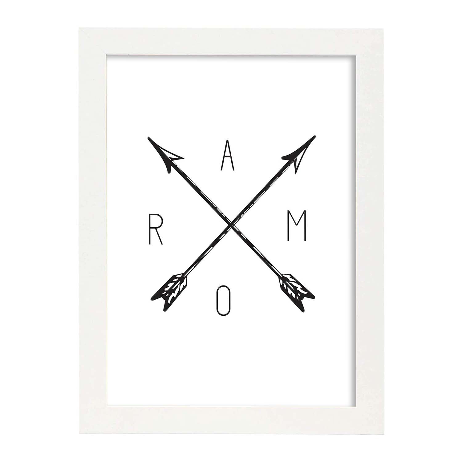 Nacnic Lámina De Flechas Con Diseño Nórdico Minimalista