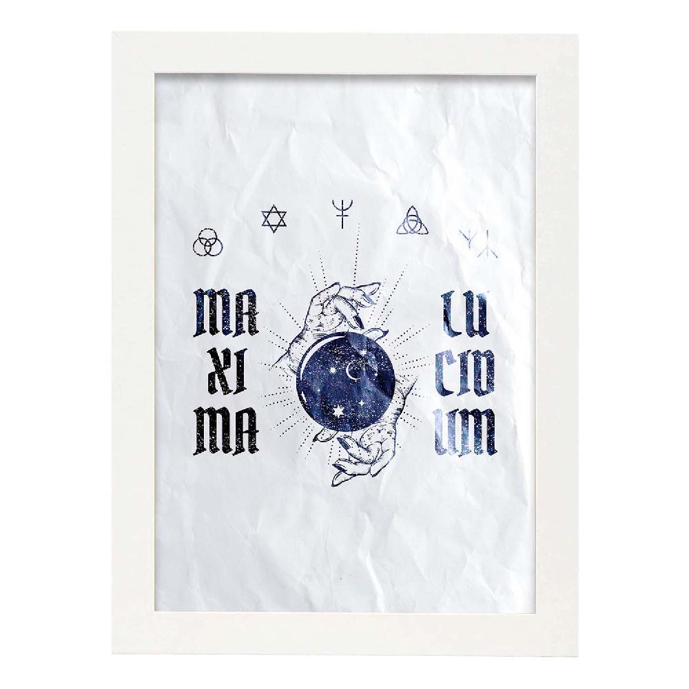 Nacnic Lámina De Ilustraciones De Magia Y Ocultismo