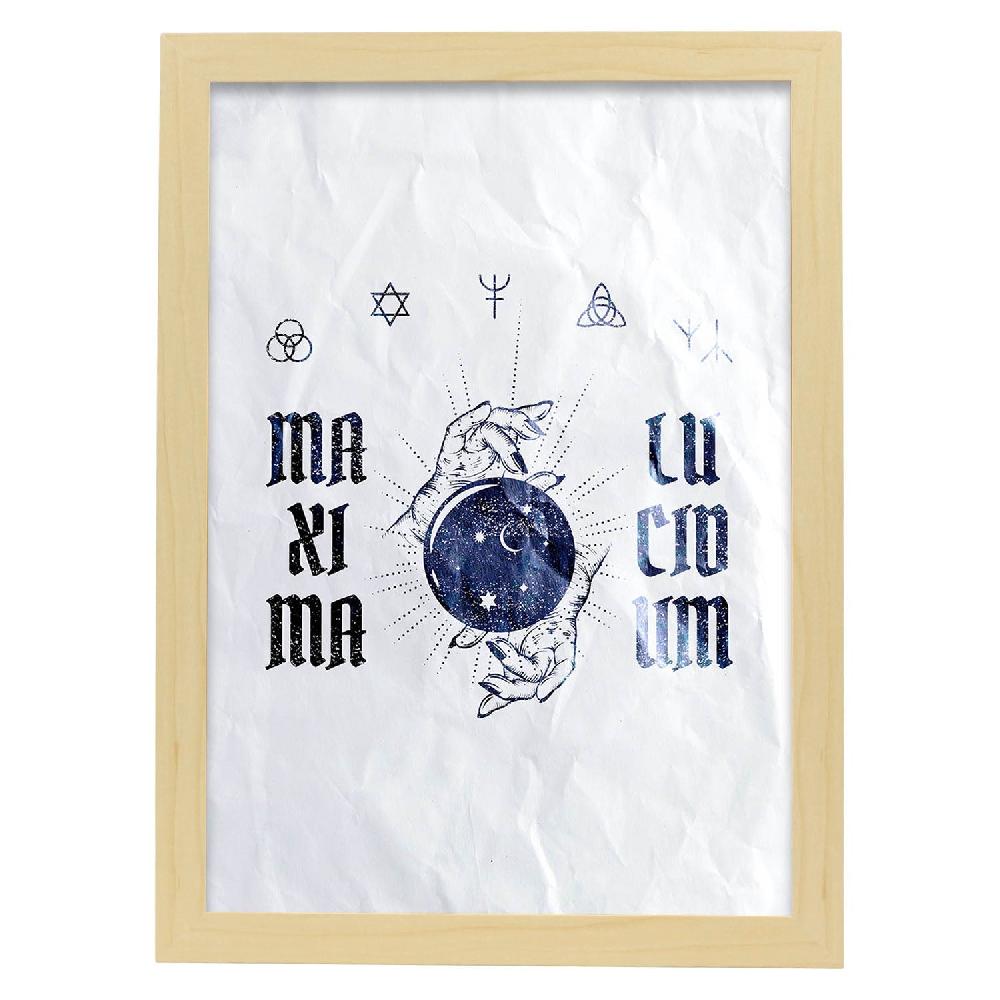 Nacnic Lámina De Ilustraciones De Magia Y Ocultismo