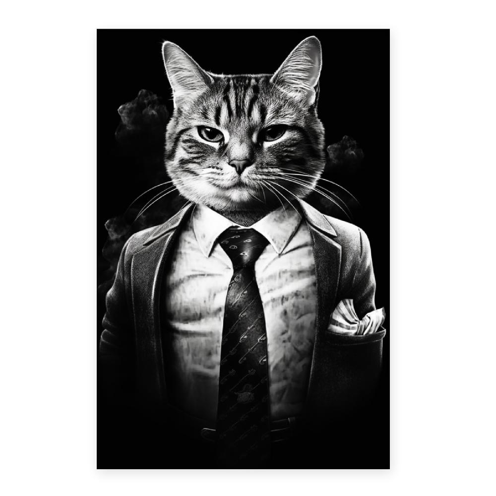 Nacnic Lámina De Impuesto De Gato En Blanco Y Negro