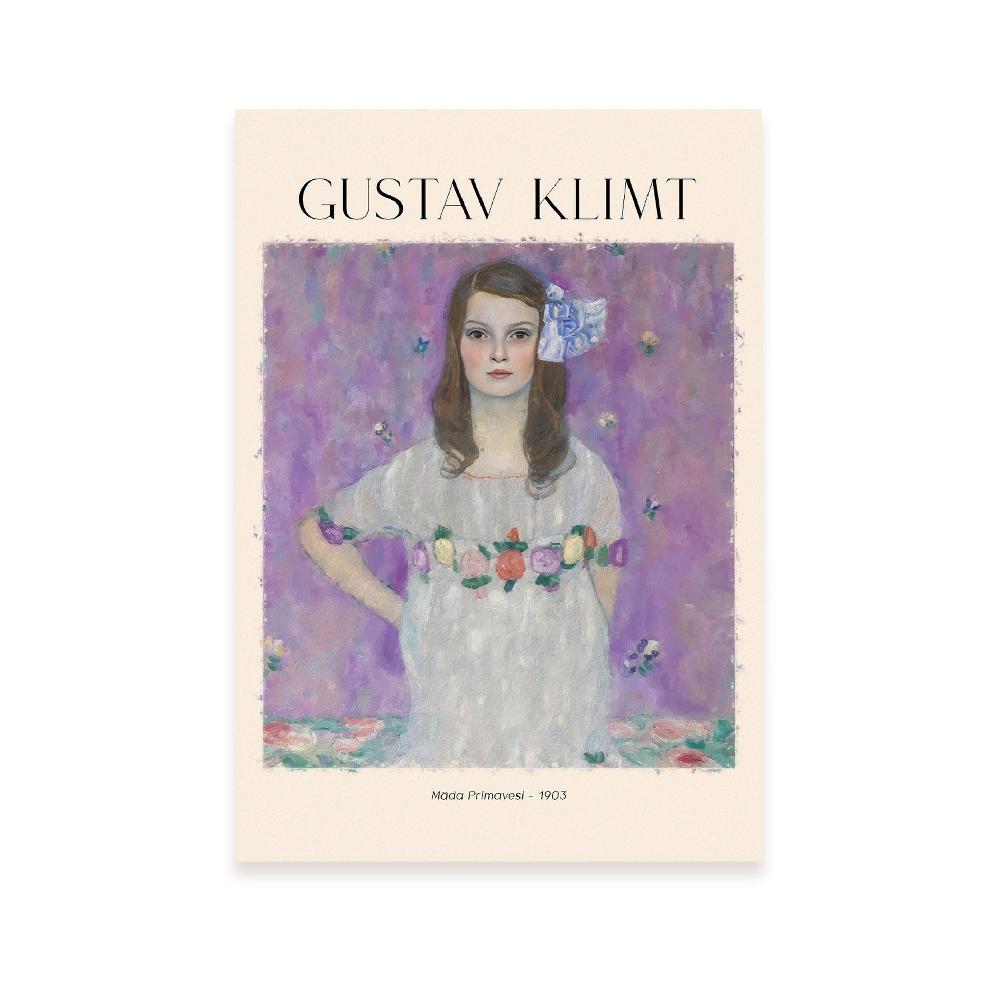 nacnic Lámina de Mada Primavesi inspirada en Gustav Klimt