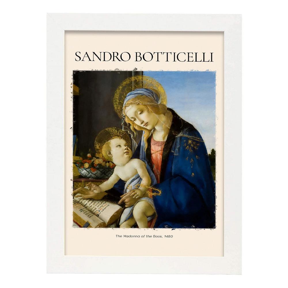 Nacnic Lámina De Madonna Inspirada En Sandro Botticelli