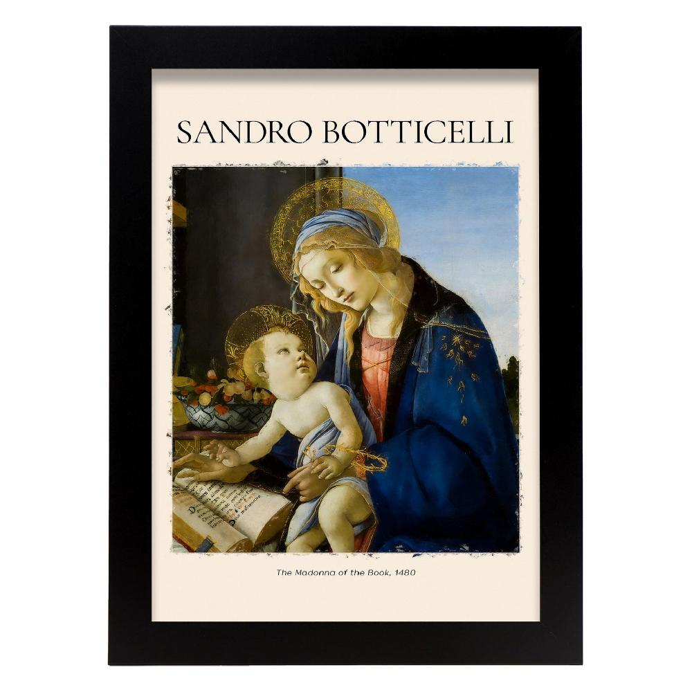 Nacnic Lámina De Madonna Inspirada En Sandro Botticelli