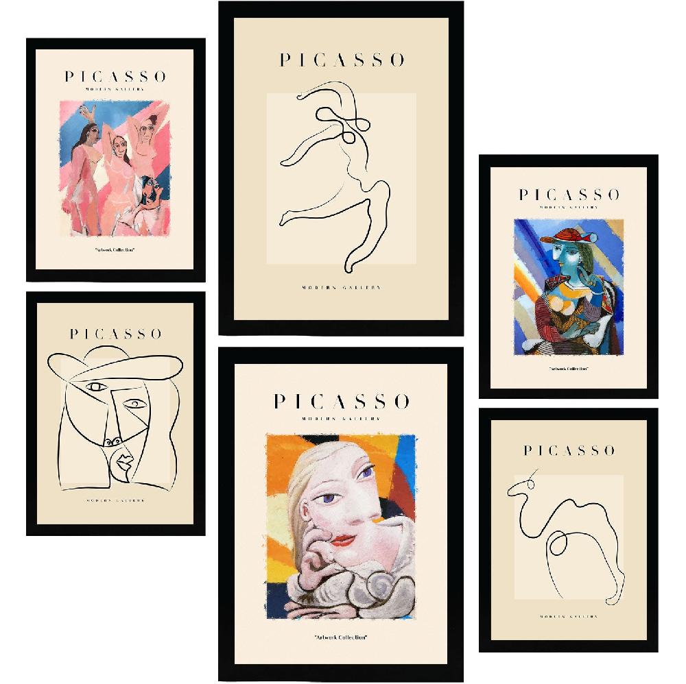 nacnic Lamina de Pablo Picasso Harmony Arte Cubismo y Surrealismo