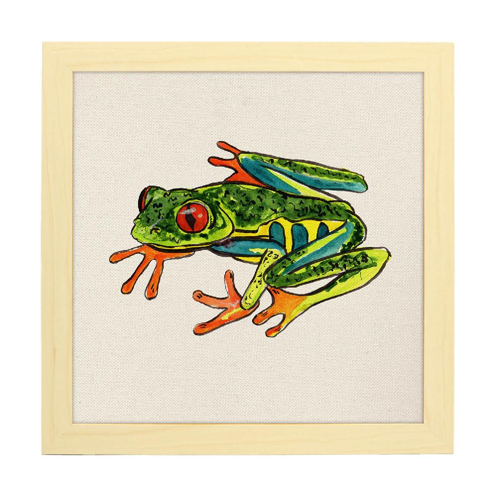 Nacnic Lámina De Ranita Saltarina Con Dibujos De Ranas Y Tortugas