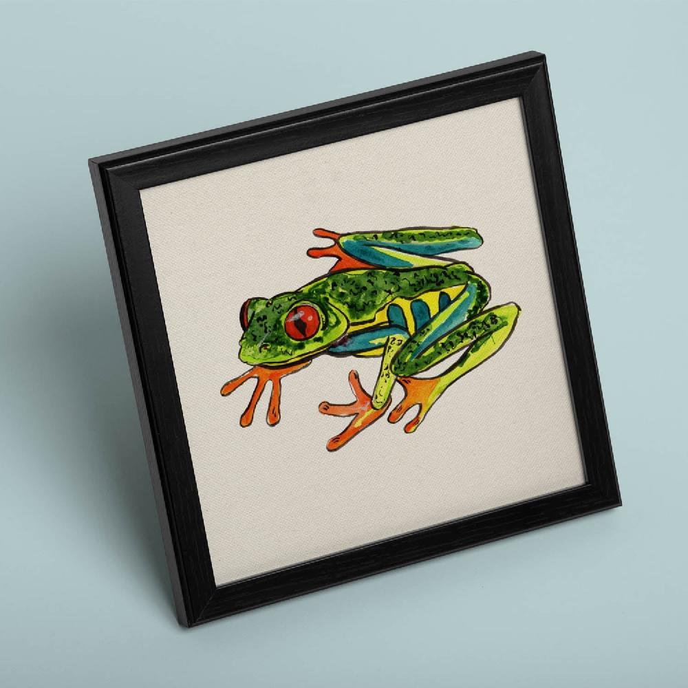 nacnic Lámina de Ranita Saltarina con Dibujos de Ranas y Tortugas