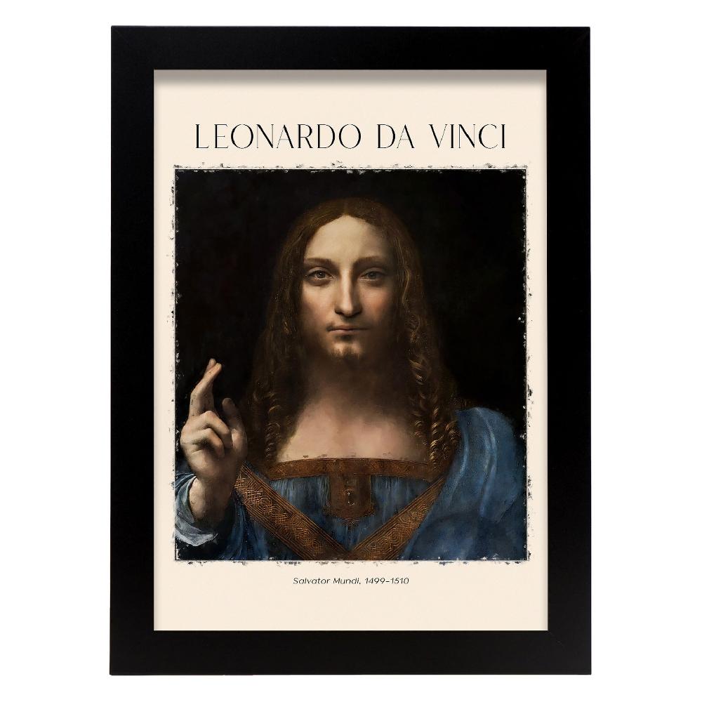 Nacnic Lámina De Salvator Mundi Inspirada En Leonardo Da Vinci