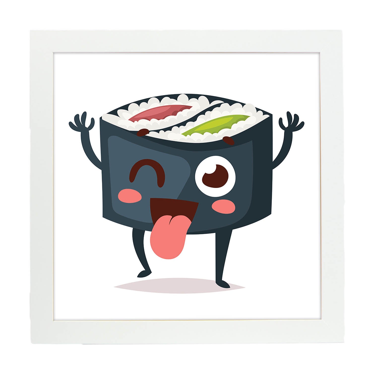 Nacnic Lámina De Sushi Maki Con Dibujos De Comida Japonesa