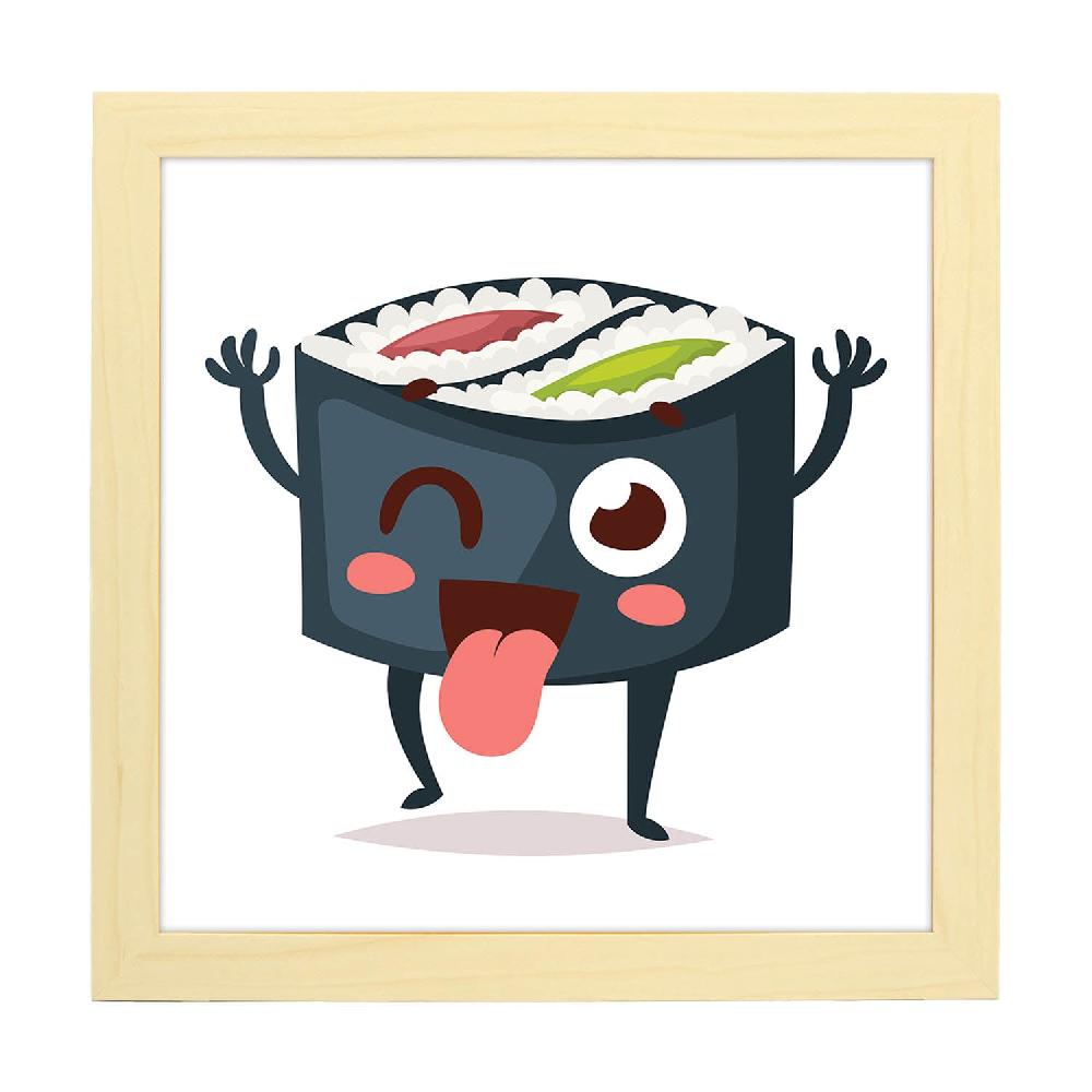Nacnic Lámina De Sushi Maki Con Dibujos De Comida Japonesa
