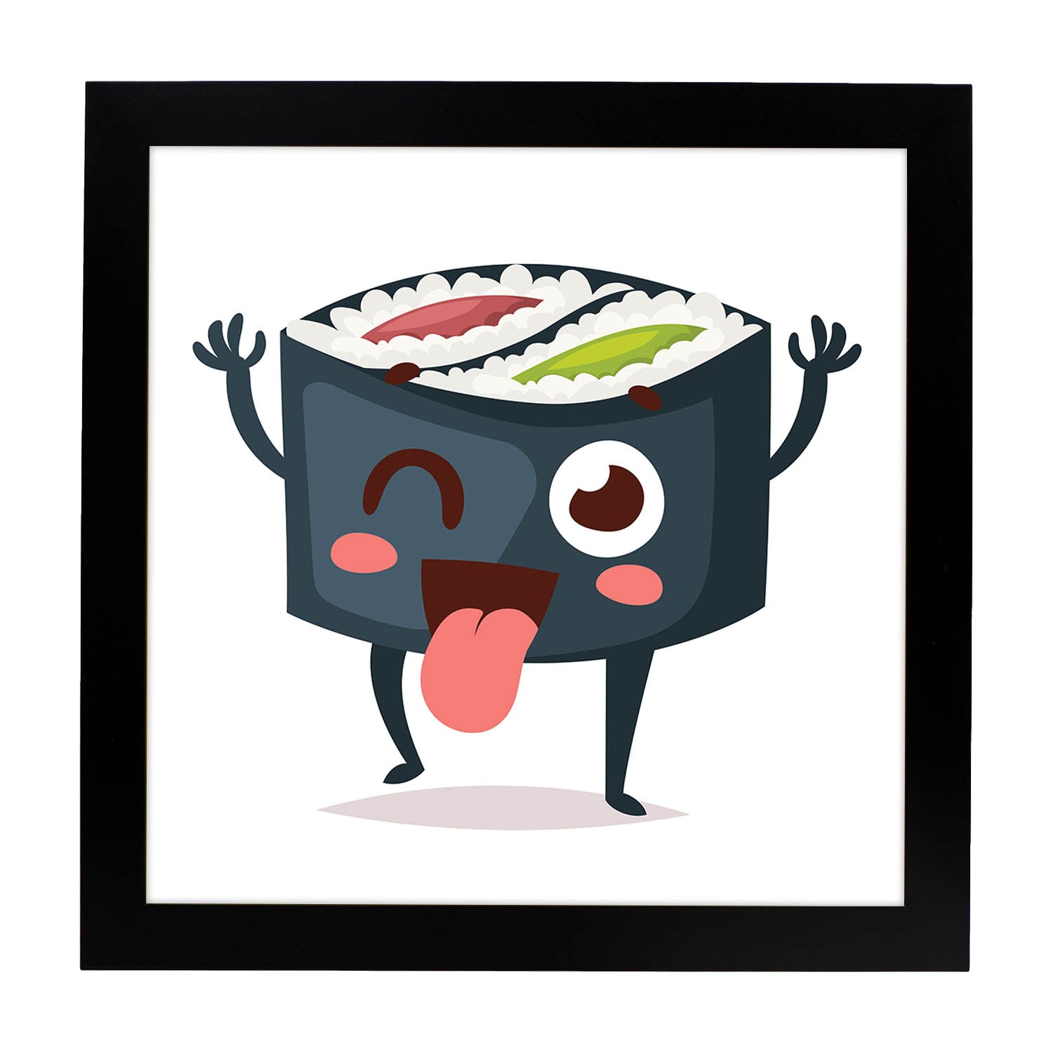 Nacnic Lámina De Sushi Maki Con Dibujos De Comida Japonesa