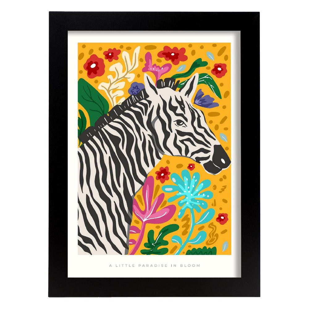 Nacnic Lámina De Un Pequeño Paraíso En Bloom Para Diseño Estético De Hogar