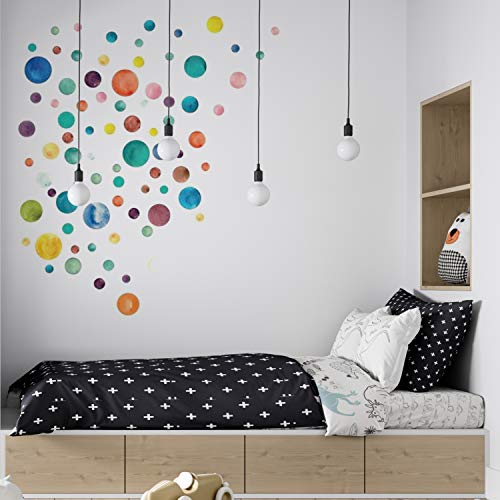 nacnic Lámina Desmontable Celestial Body en Colores Variados para Habitación de Bebé