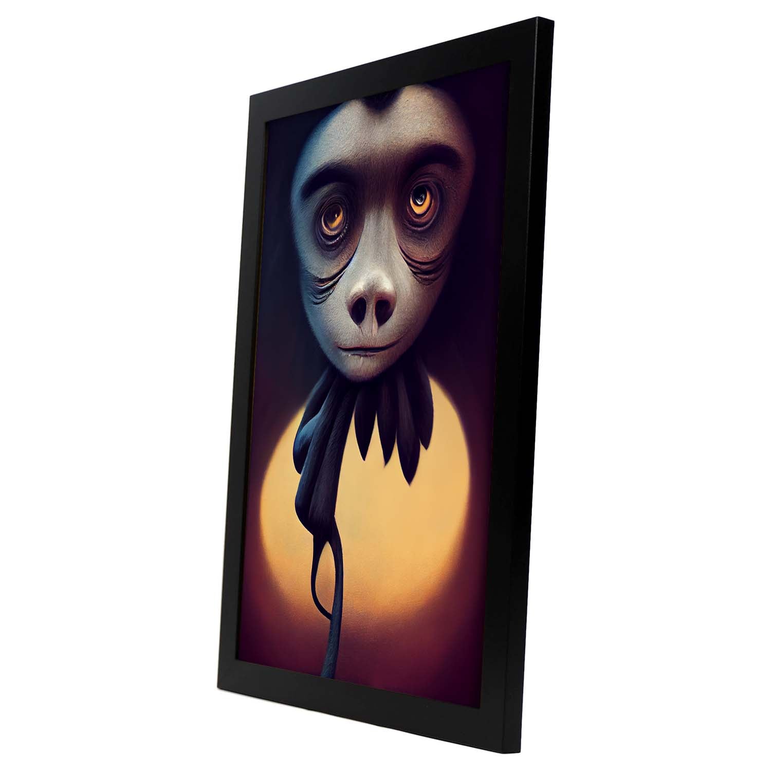 Nacnic Lámina Dinámica De Bonobo Estilo T. Burton Nacnic
