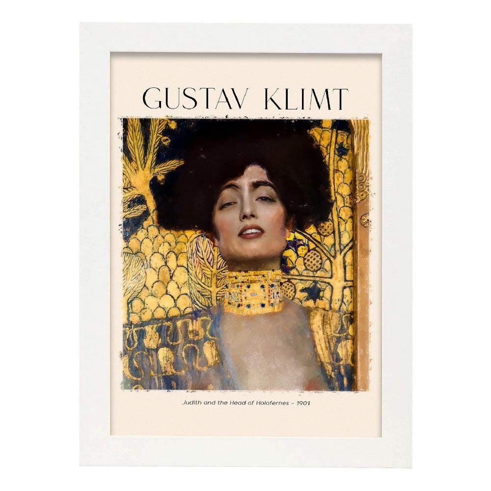 Nacnic Lámina Estampada De Arte De Pared Inspirada En Gustav Klimt