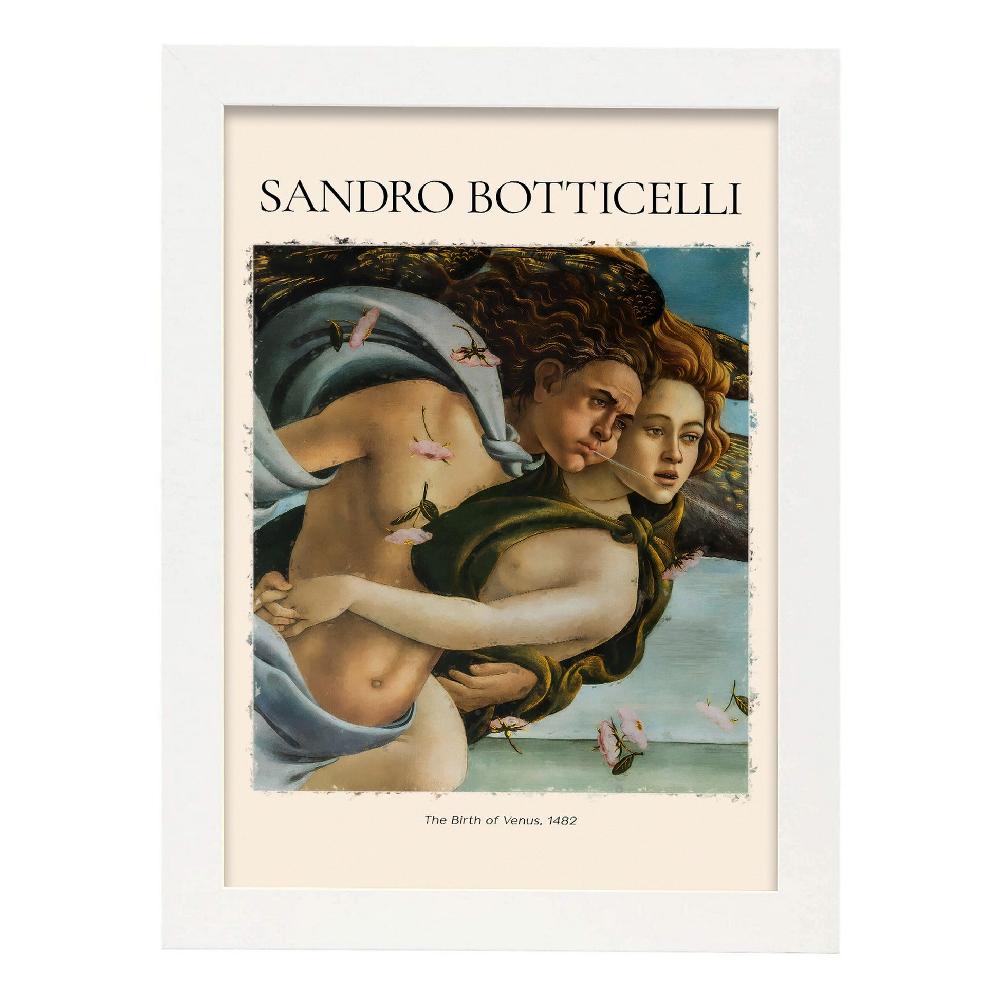 Nacnic Lámina Estética De El Nacimiento De Venus De Sandro Botticelli