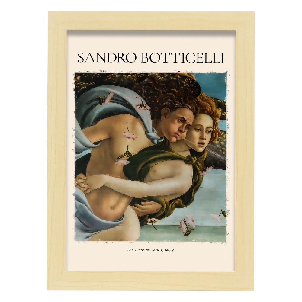Nacnic Lámina Estética De El Nacimiento De Venus De Sandro Botticelli