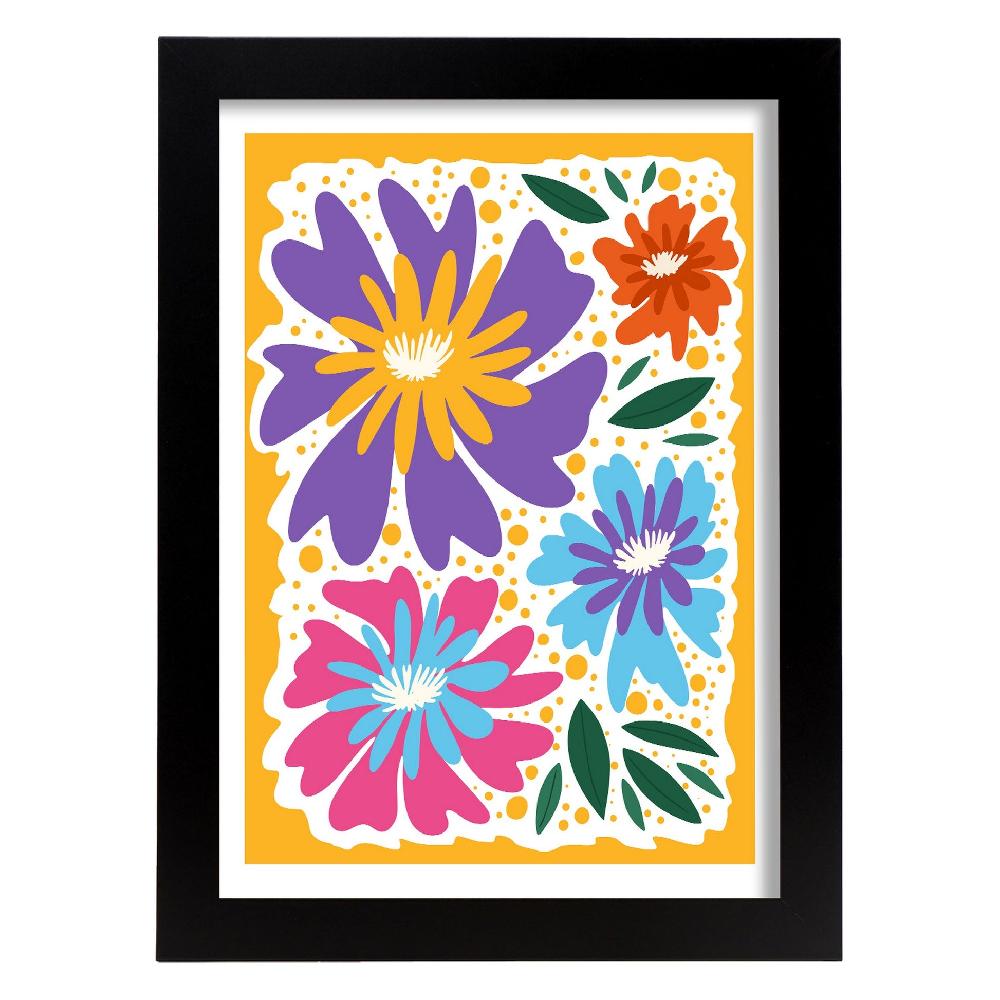 Nacnic Lámina Estética De Flores Para Diseño De Hogar