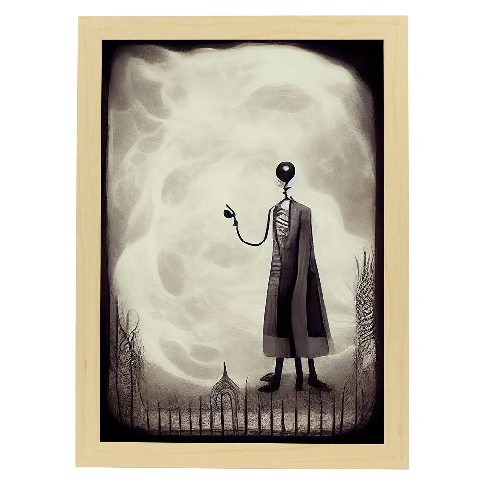 Nacnic Lámina Farmacéutico Creativo Al Estilo De T. Burton De Nacnic