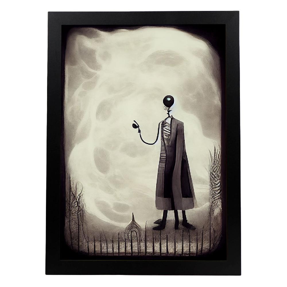 nacnic Lámina Farmacéutico Creativo al estilo de T. Burton de Nacnic