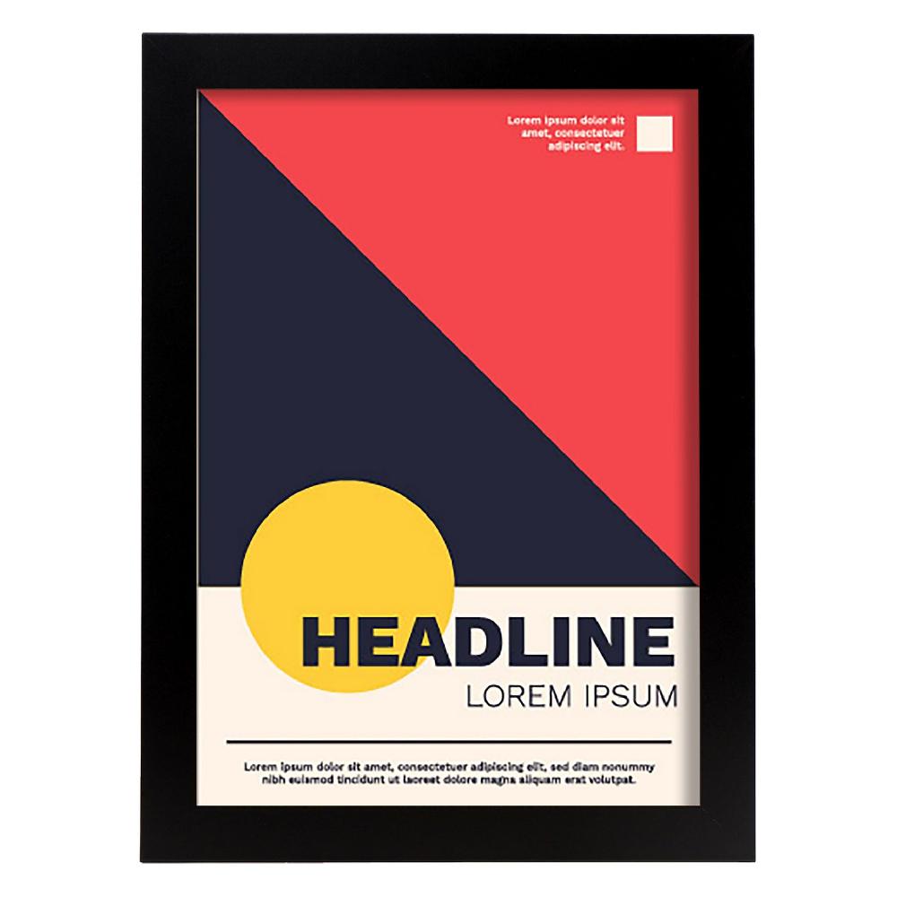 Nacnic Lámina Geométrica Para Diseño De Dormitorio O Sala De Estar