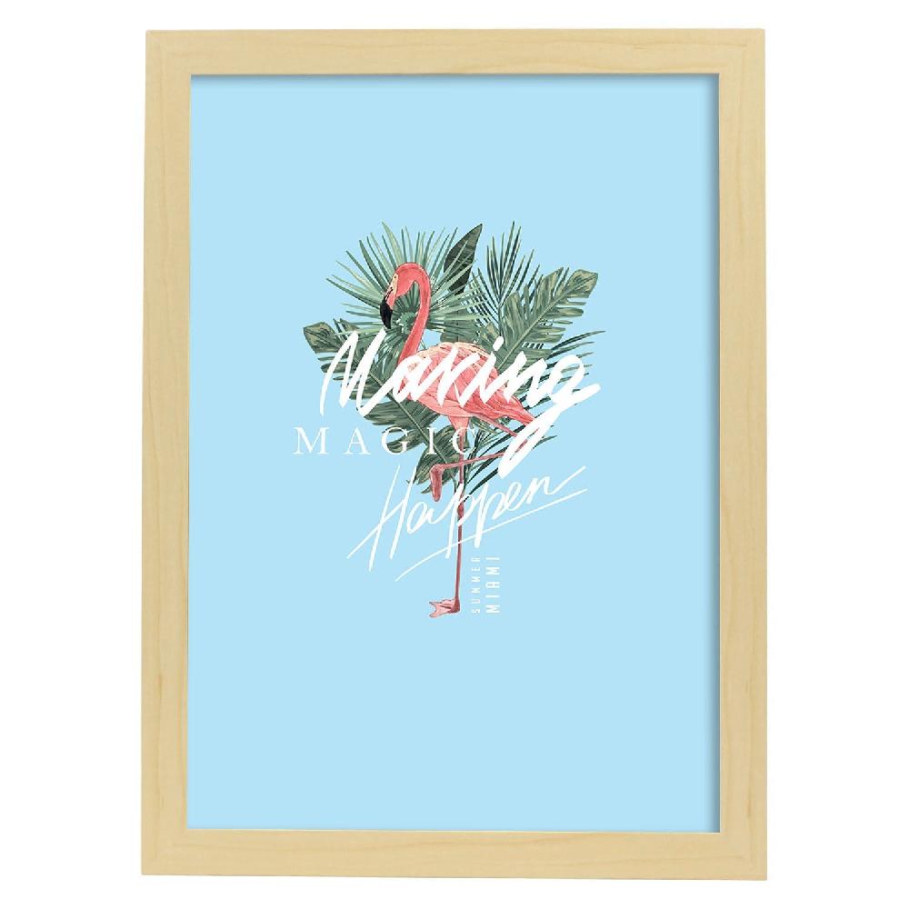 Nacnic Lámina Ilustrada Con Mensajes Felices 'Making Magic Happen'