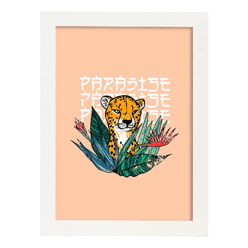 Nacnic Lámina Ilustrada De Mensajes Felices 'Paradise'
