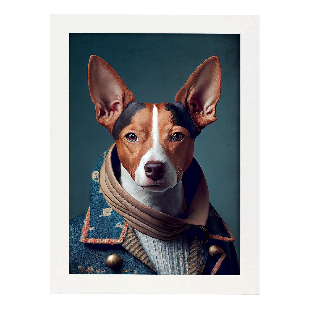 Nacnic Lámina Nacnic De Basenji Vestido En Ropa Humana
