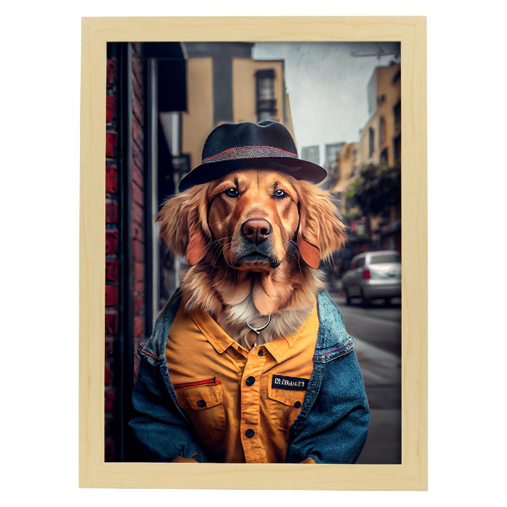 Nacnic Lámina Nacnic De Cocker Spaniel Responsable En Fotografía A Color