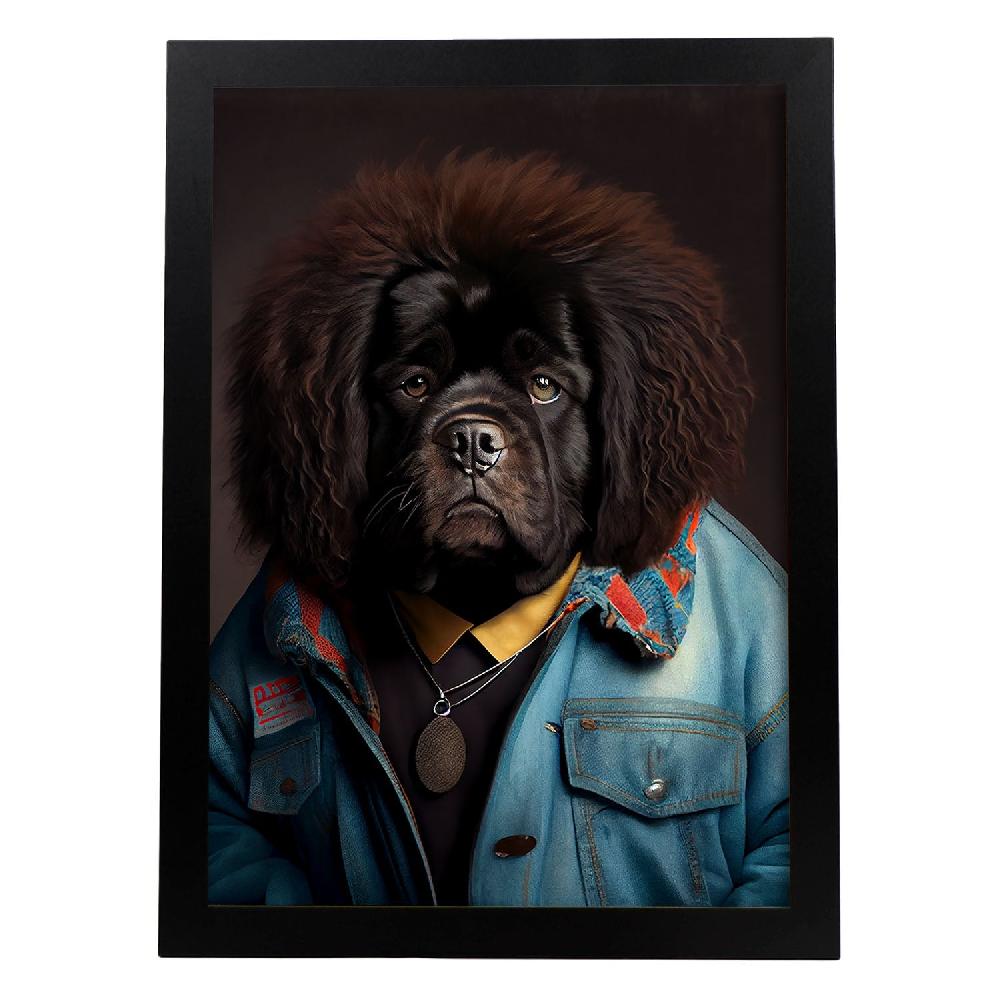 nacnic Lámina Nacnic de Terranova Vestido en Ropa Humana