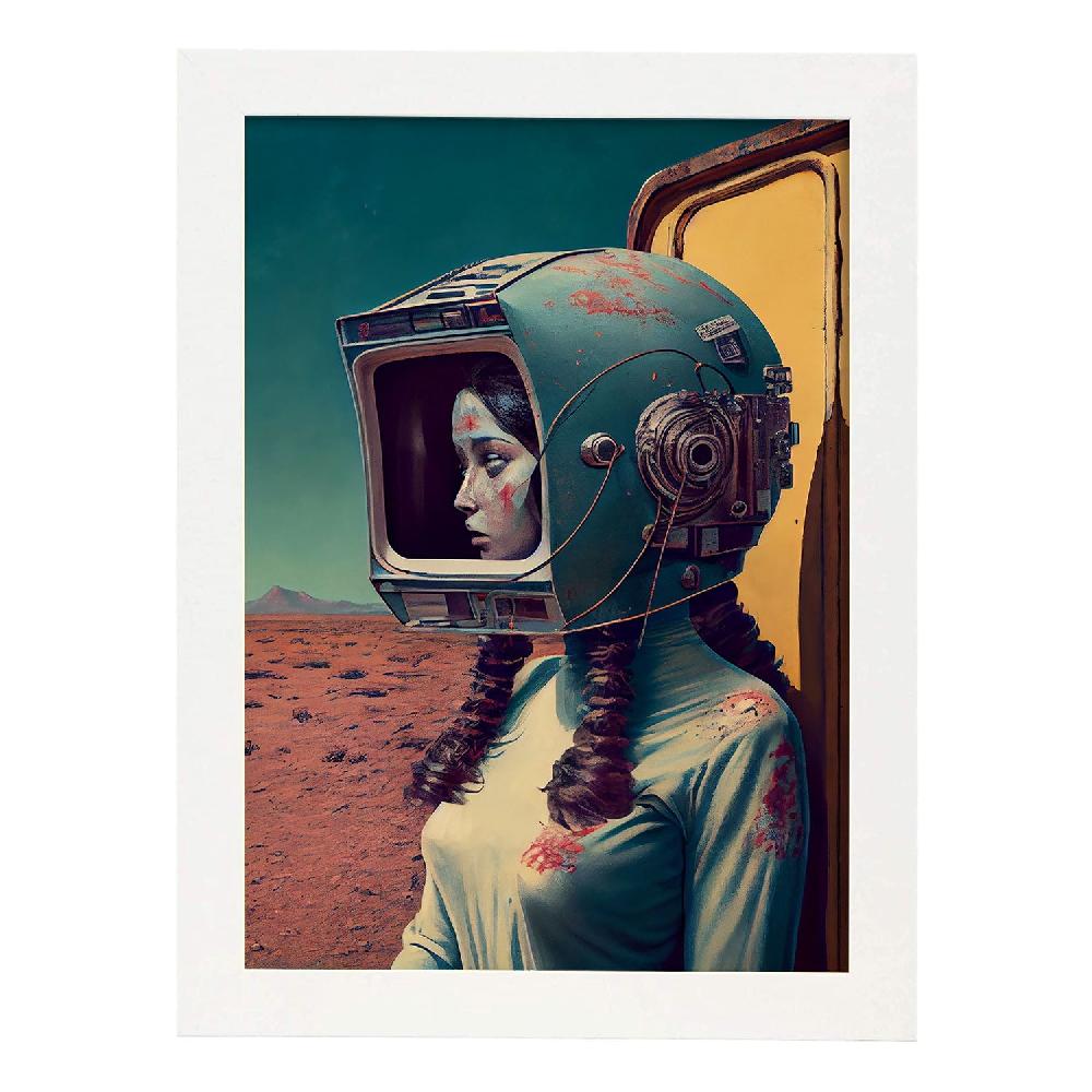 Nacnic Lámina Nacnic Infinitas Posibilidades Vintage Weird 170