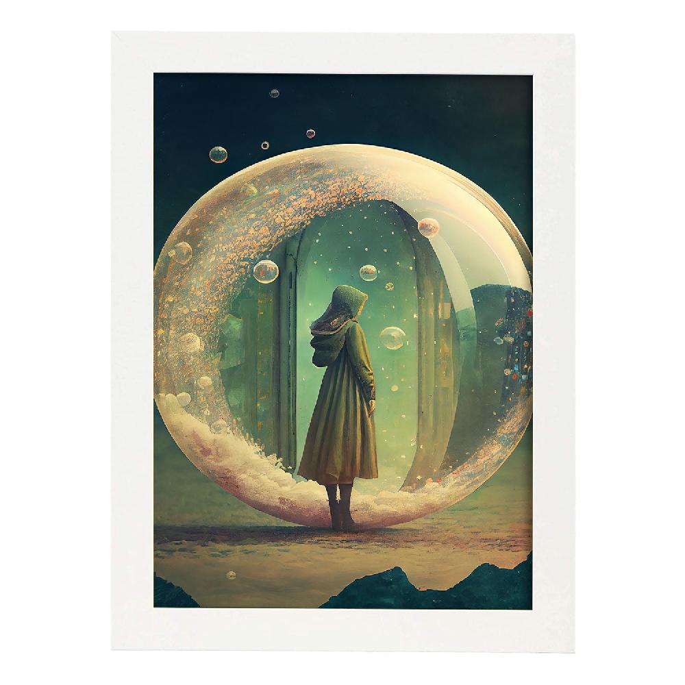 Nacnic Lámina Nacnic Infinitas Posibilidades Vintage Weird 193