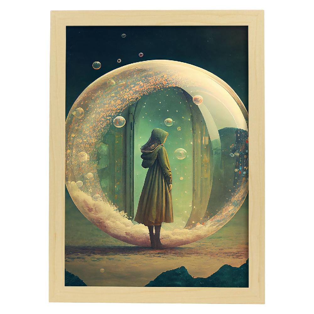 Nacnic Lámina Nacnic Infinitas Posibilidades Vintage Weird 193