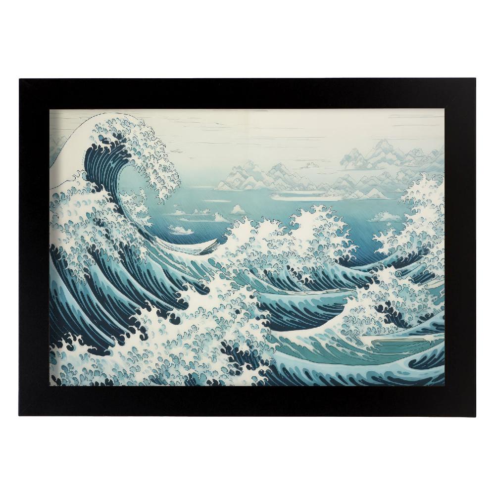 Nacnic Lamina Nacnic Surf De Aplomo En Japonés Ecléctico