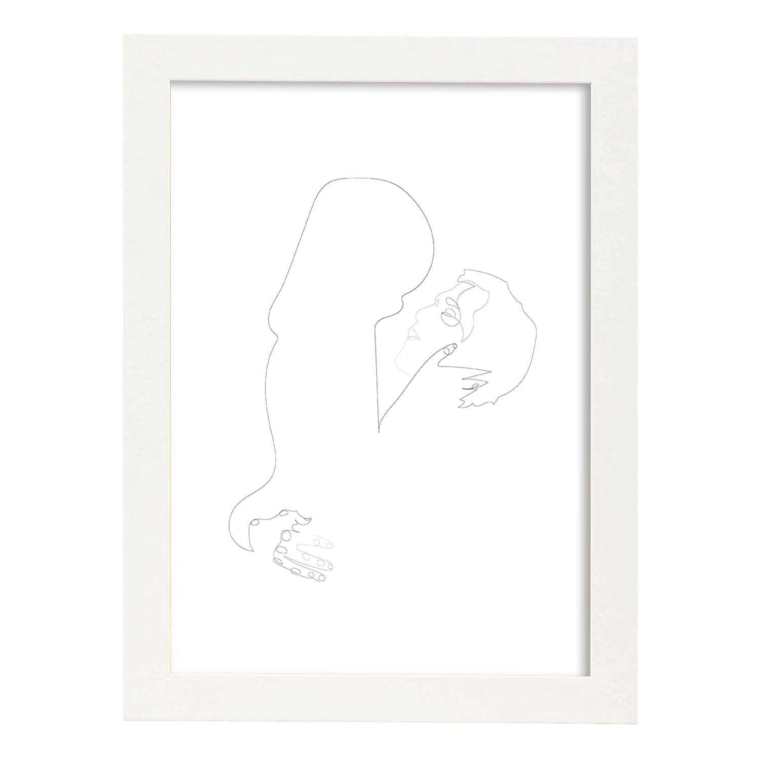 Nacnic Lámina Nórdica De Dibujos Y Bocetos Sensuales De Pareja