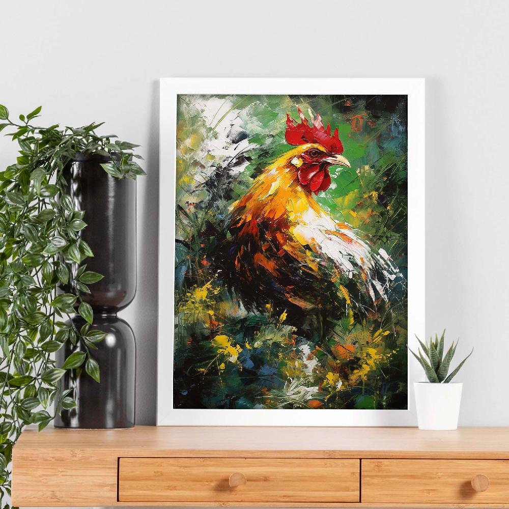 Nacnic Lamina Retrato FogHorn Leghorn Estilo Georg Ba