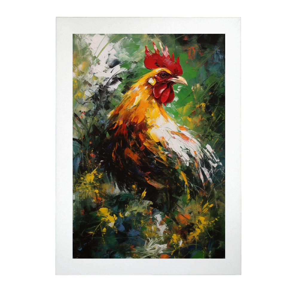 Nacnic Lamina Retrato FogHorn Leghorn Estilo Georg Ba