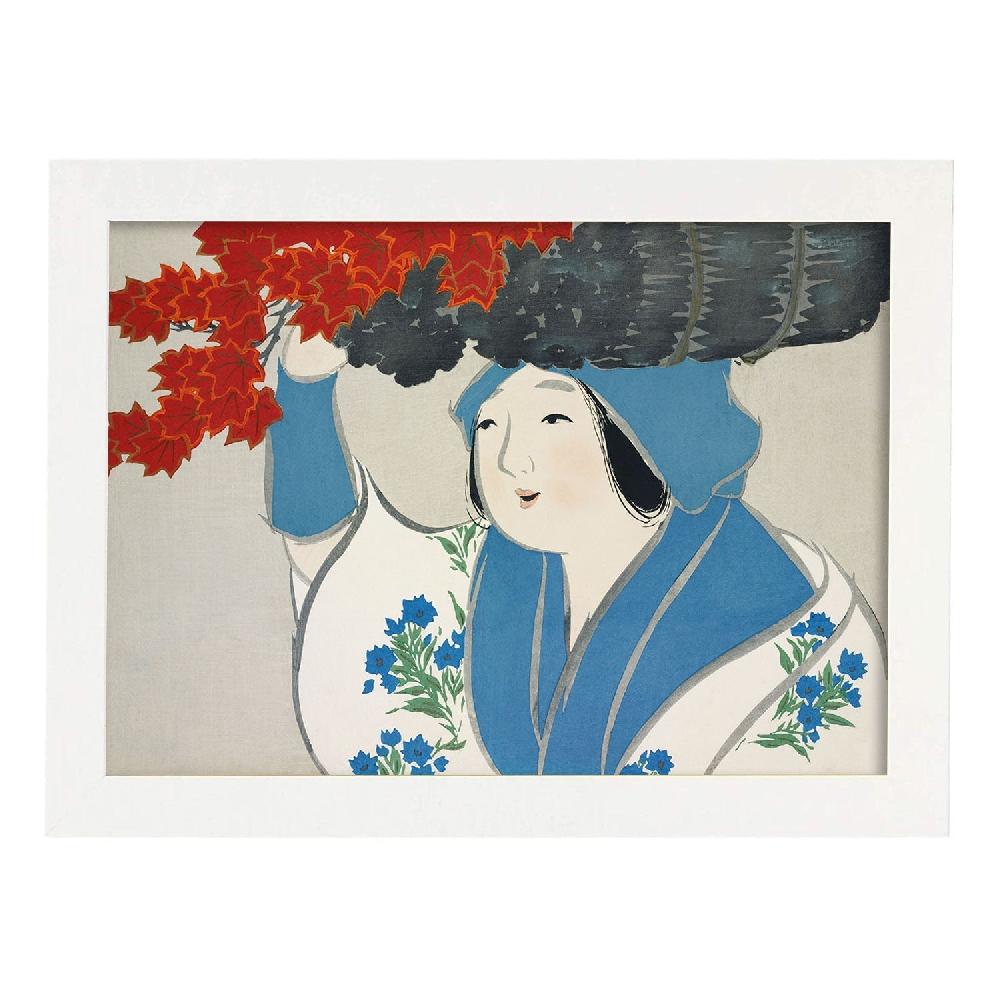 Nacnic Lámina Rinpa 40 Con Ilustraciones De Kamisaka Sekka