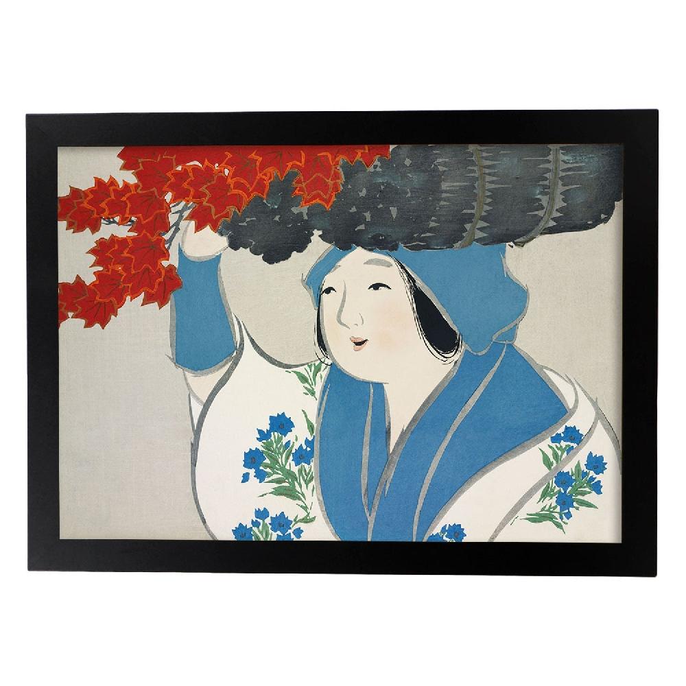 Nacnic Lámina Rinpa 40 Con Ilustraciones De Kamisaka Sekka