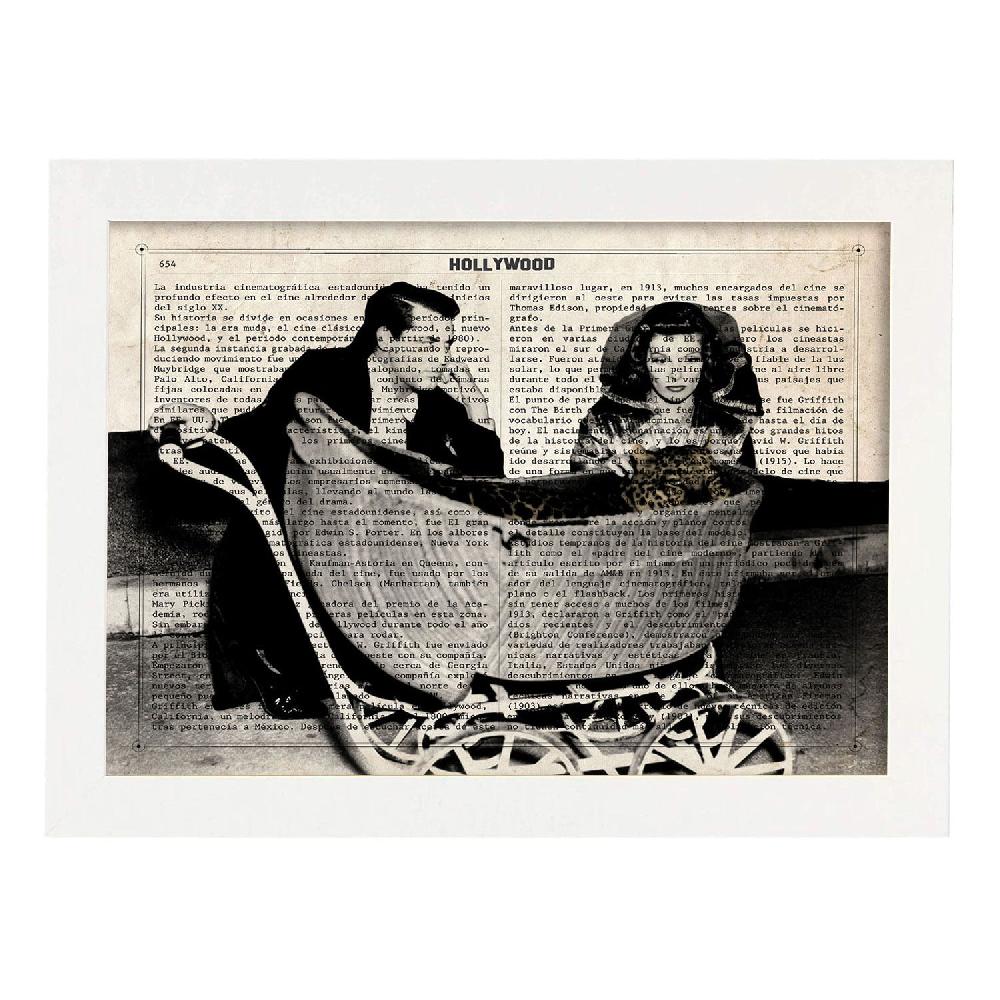 Nacnic Lámina Vintage De La Fiera De Mi Niña En Hollywood