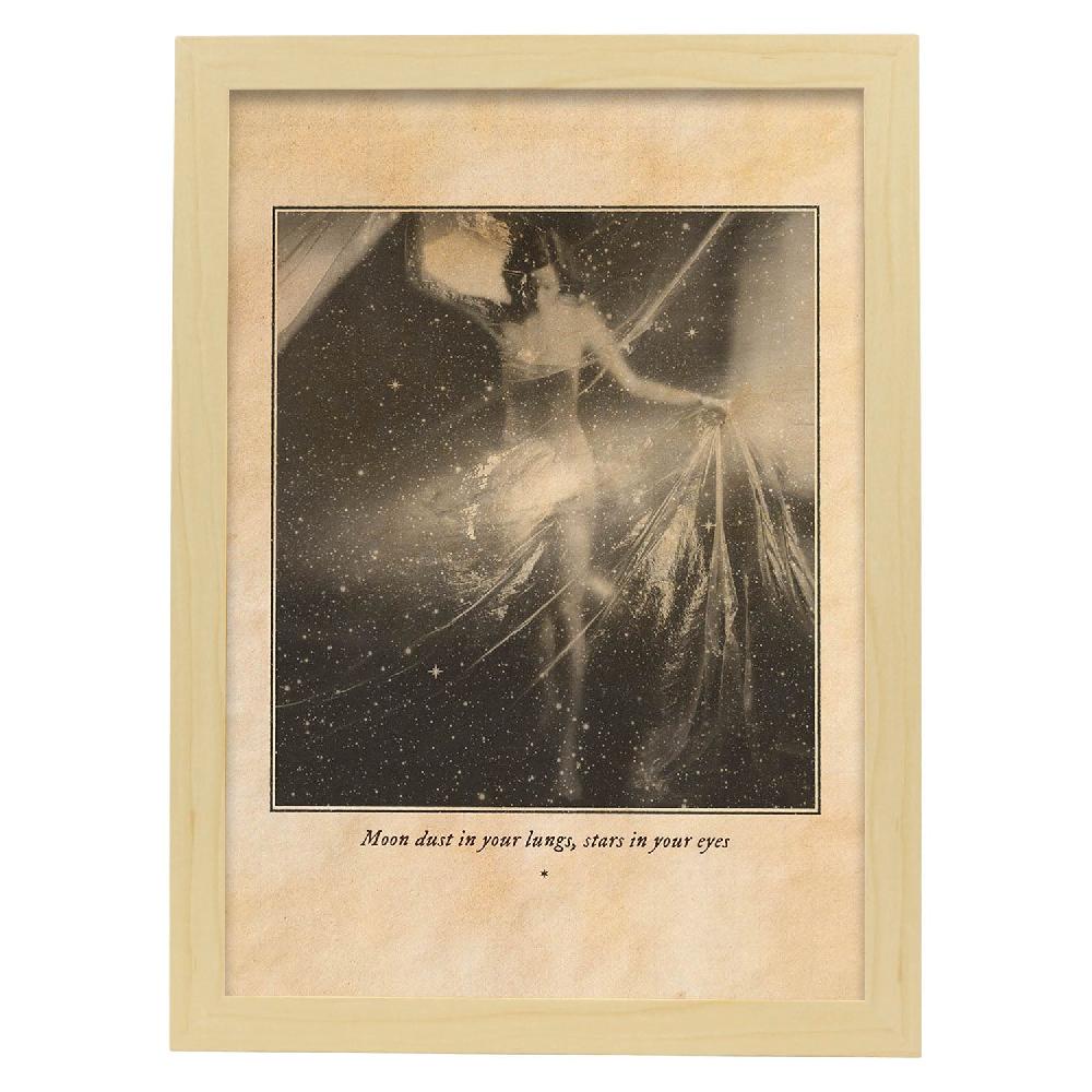 Nacnic Lámina Vintage De Mujer Mística Y Espiritualidad