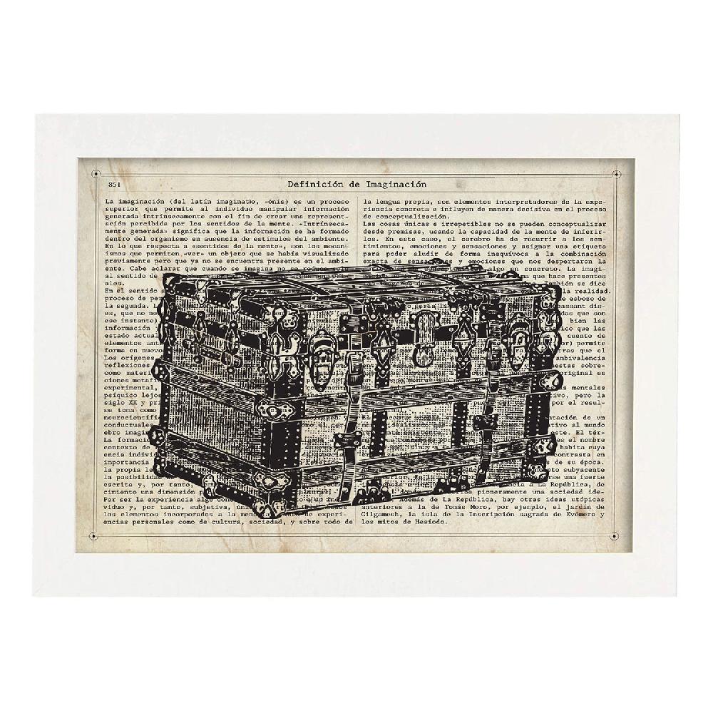 Nacnic Lámina Vintage De Objetos E Instrumentos Europa