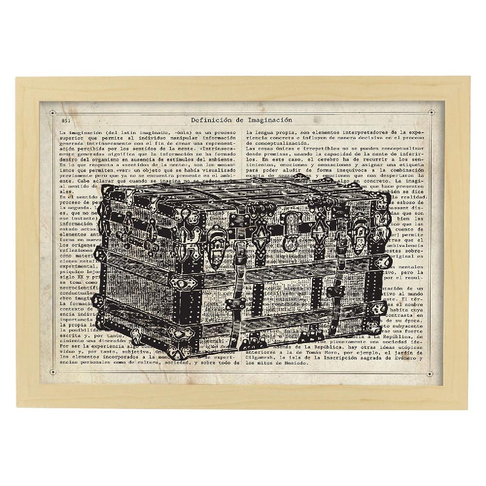 Nacnic Lámina Vintage De Objetos E Instrumentos Europa