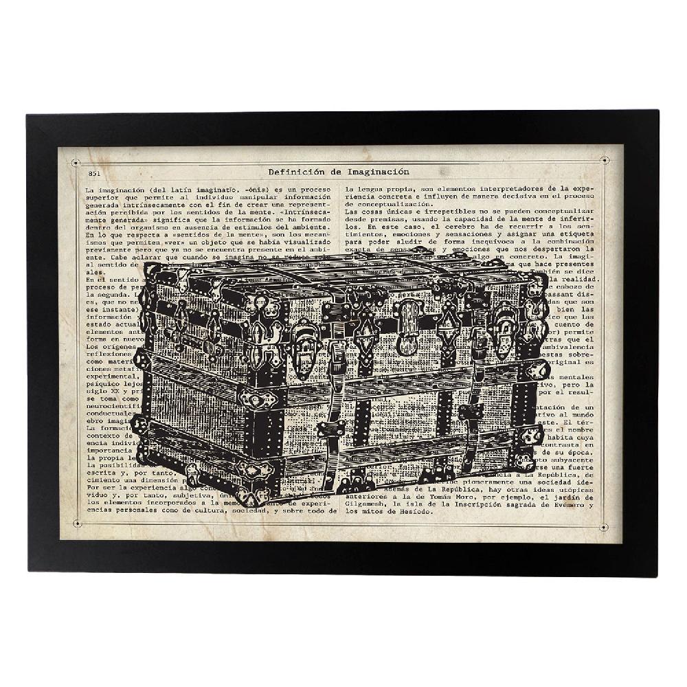 Nacnic Lámina Vintage De Objetos E Instrumentos Europa