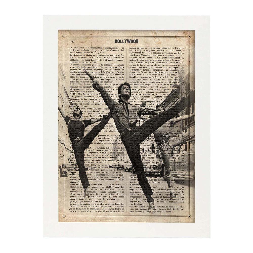 Nacnic Lámina Vintage De Película West Side Story De Hollywood