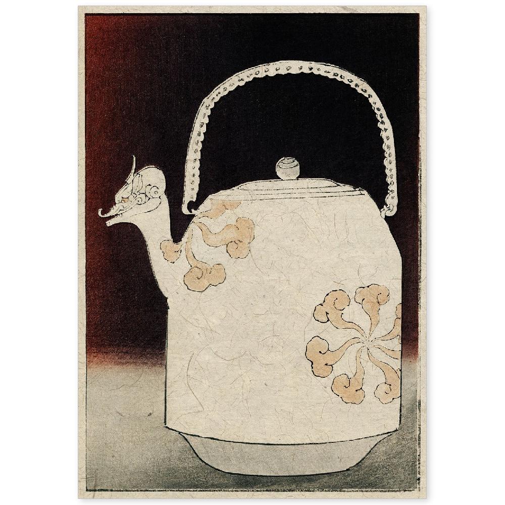 nacnic Lámina Vintage Japonesa Shin 04 de Shin Bijutsukai