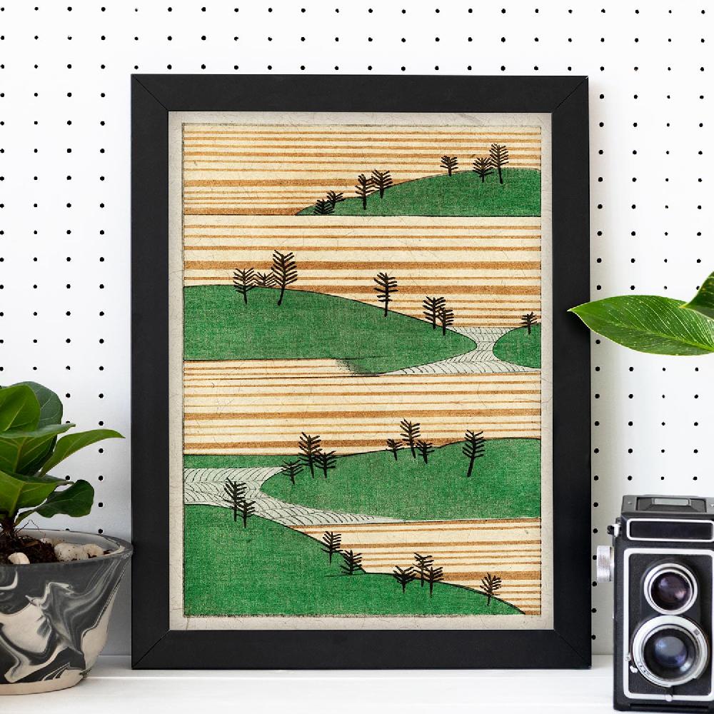 Nacnic Lámina Vintage Japonesa Shin 21 De Revista Bijutsukai